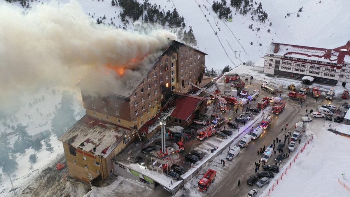 Bolu’daki otel yangını faciasında can kaybı yükseldi