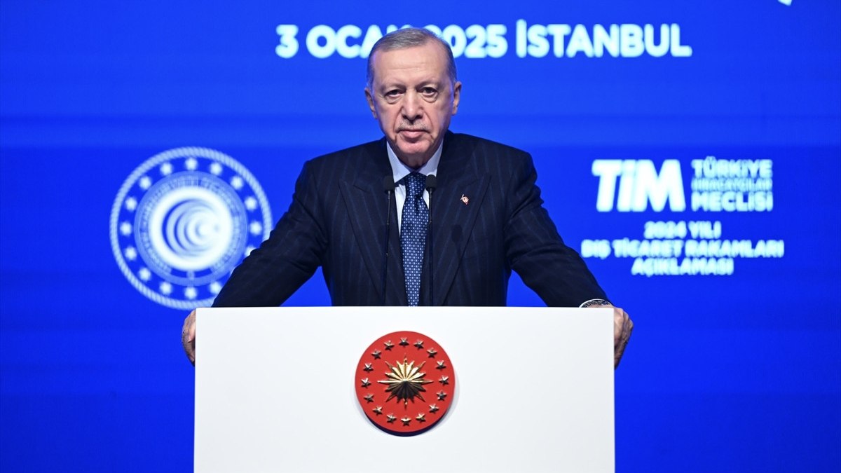 Cumhurbaşkanı Erdoğan, 2024 yılı ihracat rakamlarını açıkladı