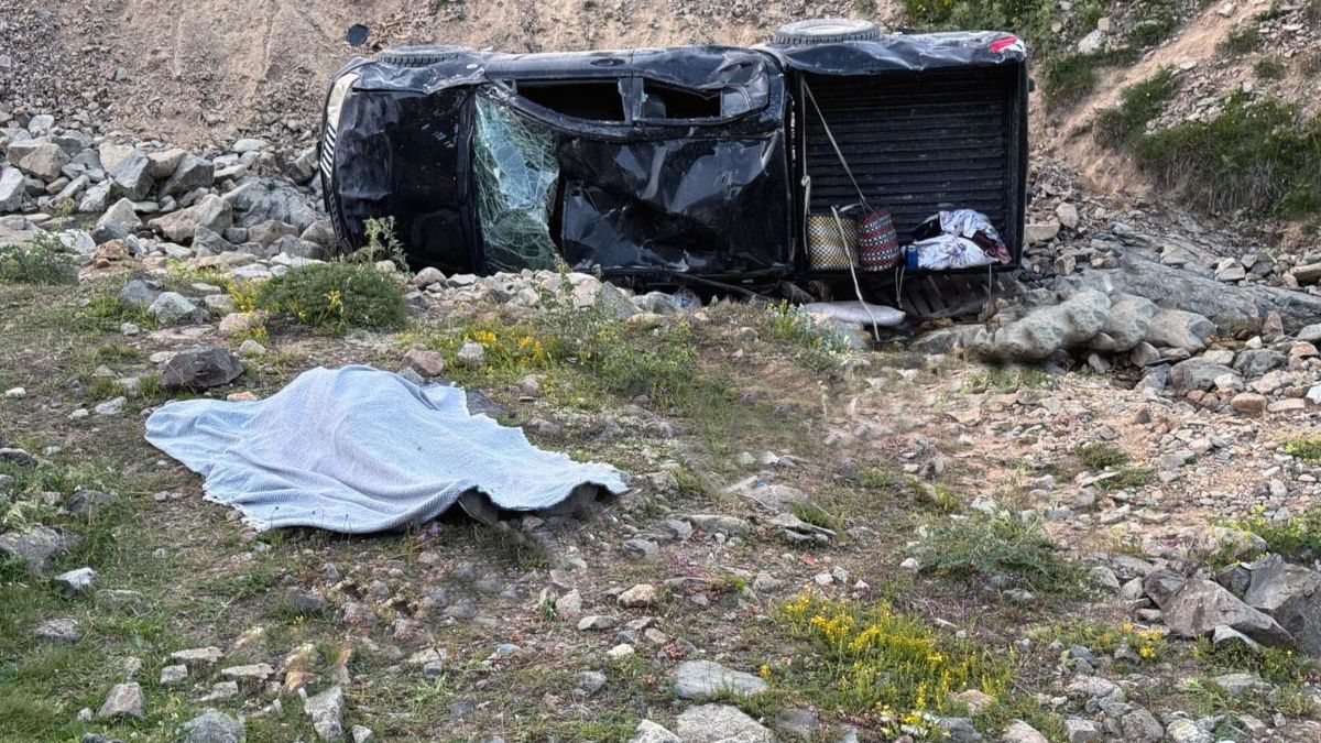 Giresun’da yayla yolunda feci kaza: 1 ölü, 5 yaralı