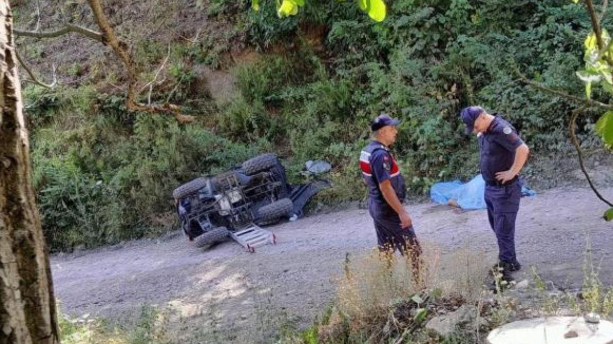 Kastamonu’da devrilen ATV’deki 1 kişi yaşamını yitirdi